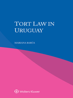 cover image of Tort Law in Uruguay